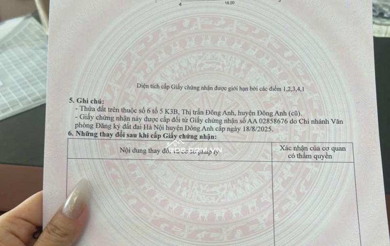  CC Bán 72m đất thị trấn - Ô tô tránh - thông bàn cờ - Hiếm